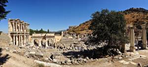 A side view of the Library. There is still 110 more years of excavation that needs to be done here.