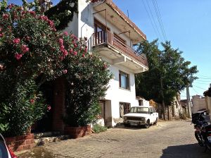 Finally we arrived at our hotel... is it the white house??? and is that our balcony we paid for?