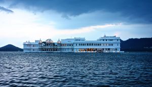 This is a view of the hotel with a storm brewing as we went out for our evening cruise.