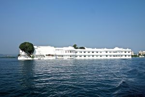 This was our first view of our hotel upon arriving at the boat dock that takes you there!