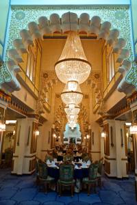 One of the conference rooms used at the Hotel inside the Palace. 