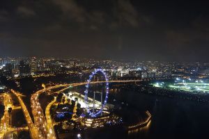 The WORLD'S largest ferris wheel. 