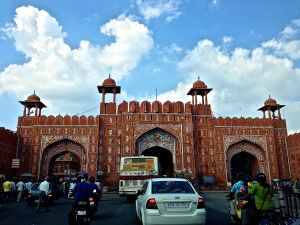 Entrance Gate to the "Pink City".