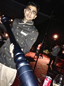 Rita's favorite waiter... he has such a large... PEPPER SHAKER!!