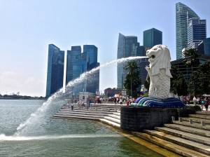 Famous Merlion.
