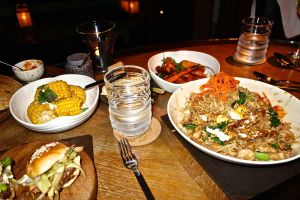 Our first dinner at Sundara!