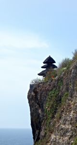 The back side of Pura Ulawatu