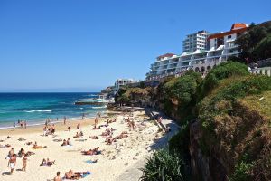 Iceberg's on the edge of Bondi Beach.