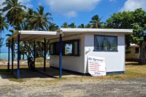 This is the airline office!