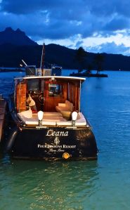 Our transportation to the hotel.