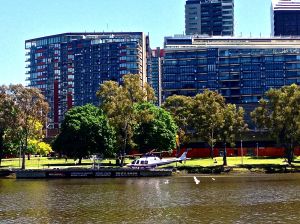 Helicopter rides over the city scape!