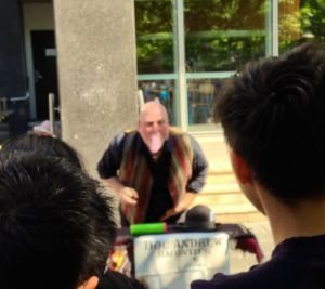 Yes, he REALLY did it!