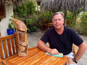 Norm and his "Island God"