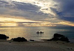 The beginning of a great sunset. 