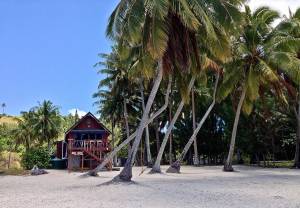 This is a beach cottage for rent. Not sure on the price, though.