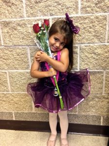 Her favorite part was when "everyone clapped for me!"  Uh oh, look out Hollywood!