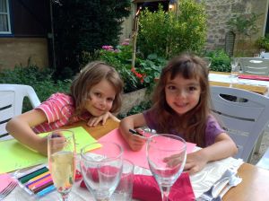 Le Source ( the restaurant) has a new friend for Jasmine... Meet Anna Sophia!! Yeah, I'd say she has a princess name too!