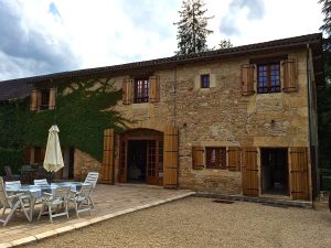 This is the main house. It has four bedrooms and 4 baths You are welcome to come visit us.