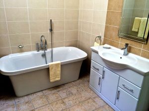 Photo of master bath.