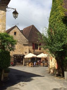 This is a photo of our delicatessen. It is just one of 4 restaurants in St. Leon sur Vezere. 
