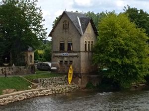 Rita is no longer in charge of steering the canoe!