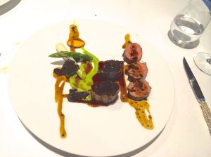 Lamb with truffles