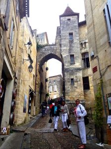 Uphill is common in St. Emilion!