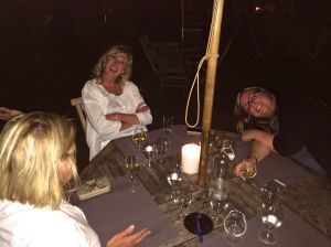 After dinner cognac at Le Petit Leon our first night in St. Leon.... after a lot of cava.... a/k/a Champagne! We need to take Norms iPhone from him so he can't take discriminating photos...