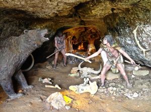 One of their cave homes. 