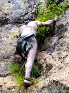 Apparently, Rock Climbing isn't a new sport!