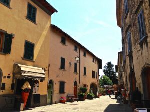 A little street in Radda.