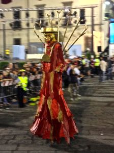 Then the things on stilts came out! 