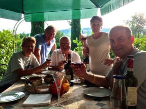 Louise, Norm, Rita, Bonnie and Dave, (Kevin took pic)