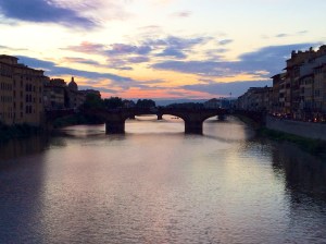 Caught a great sunset in FLorence this evening!