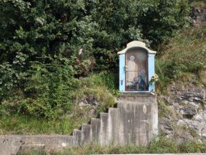 This is just on one of the winding curvy roads on our way to Lake Iseo. Riva di Solto.
