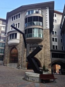 They do have modern architecture in St. Moritz. 