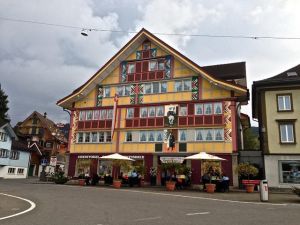 Appenzell, Switzerland - known for their "Painted Houses".
