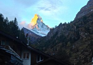 Sunrise view from our room! Yes, I do get up early, I actually had to show this to Norm. 