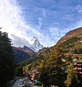 On our way up to the top view!