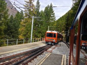 Close train tracks all the way up and down (when there are two sets)!